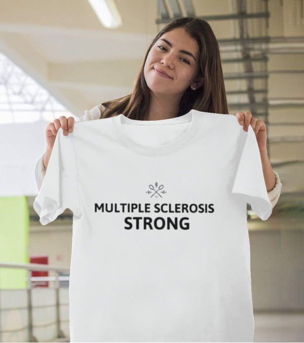 MULTIPLE SCLEROSIS STRONG Icons Resilience Power T-Shirt