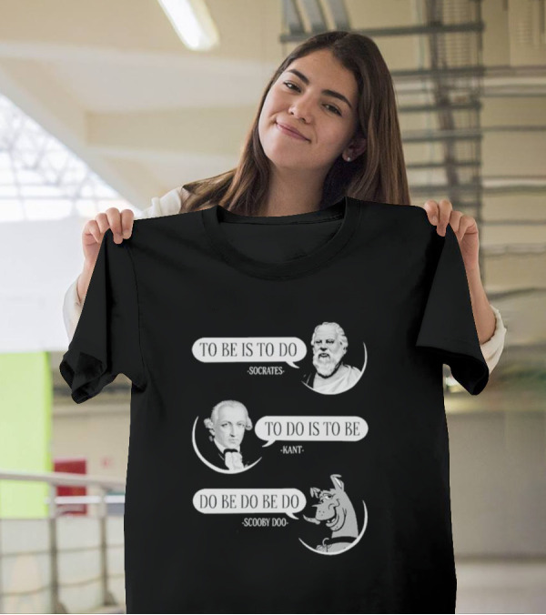 Socrates Kant Scooby Doo Philosophy Mashup T-Shirt