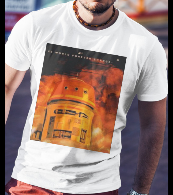 The World Forever Changes Christopher Nolan Choppenheimer 7 21 23 T-Shirt