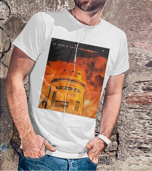 The World Forever Changes Christopher Nolan Choppenheimer 7 21 23 T-Shirt