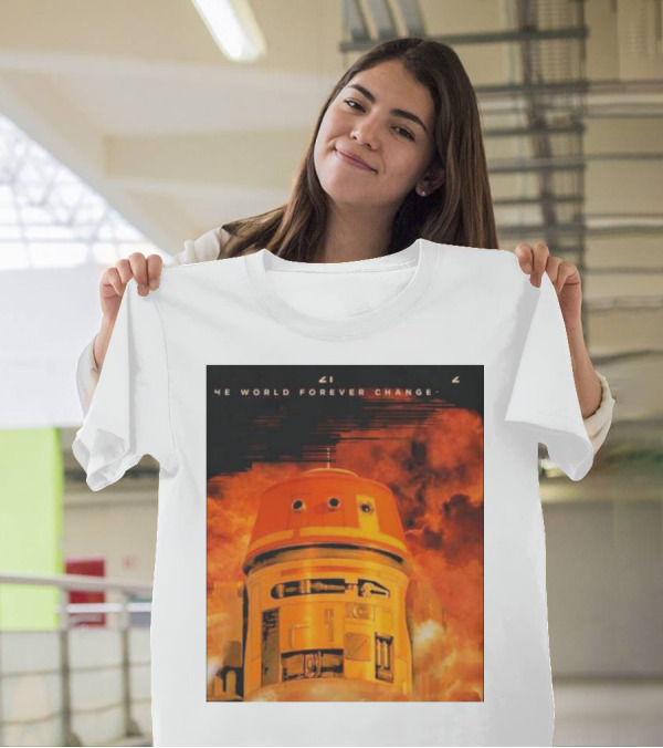 The World Forever Changes Christopher Nolan Choppenheimer 7 21 23 T-Shirt