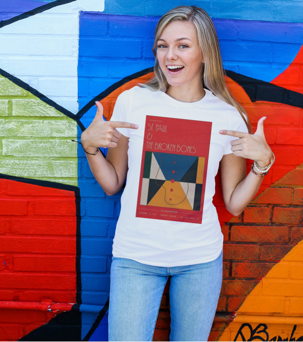 ST. PAUL And THE BROKEN BONES San Luis Obispo 11.10.2023 Featuring Maggie Rose Fremont Theatre Event T-Shirt