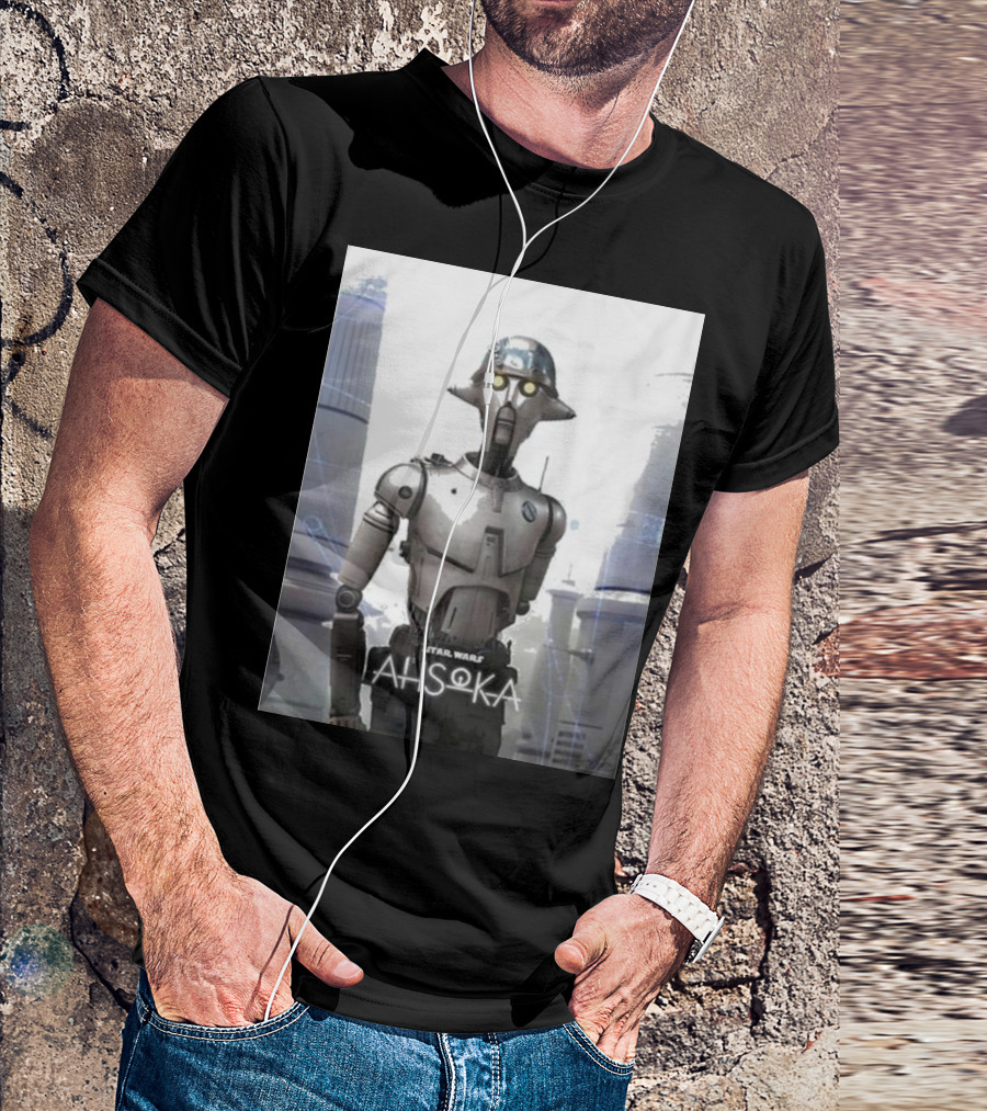 Star Wars Ahsoka Huyang Character Robot Droid T-Shirt