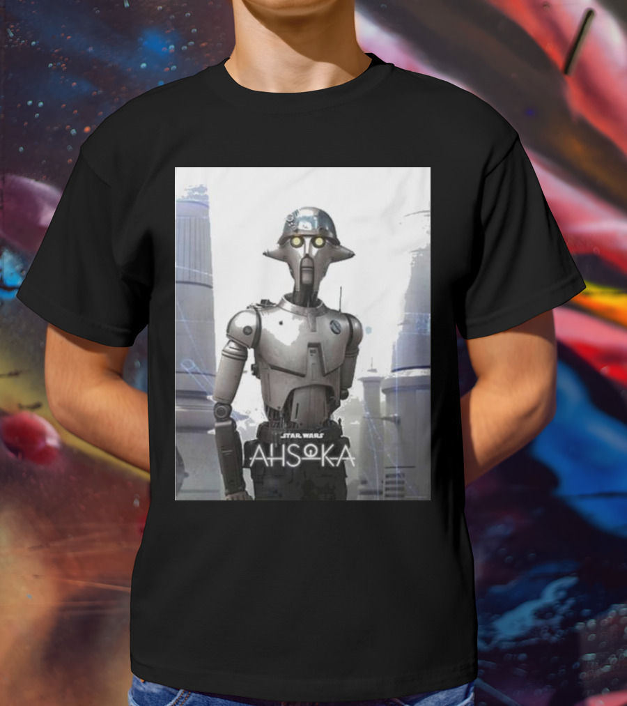 Star Wars Ahsoka Huyang Character Robot Droid T-Shirt