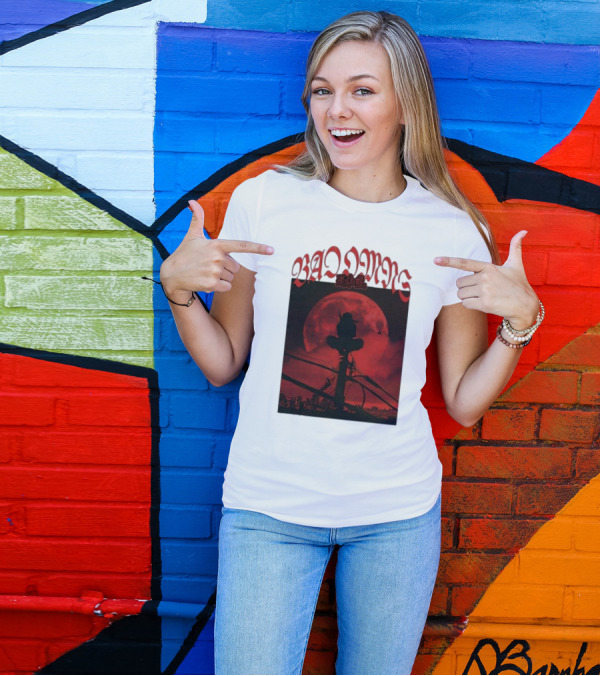 Bad Omens Red Moon Powerlines T-Shirt