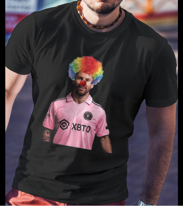 Orlando City Messi Clown XTBO Inter Miami Soccer Humor T-Shirt