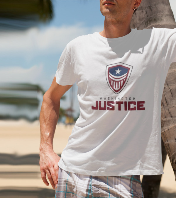 Washington Justice Team Logo Emblem T-Shirt