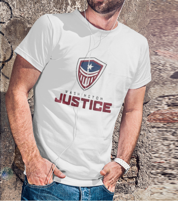 Washington Justice Team Logo Emblem T-Shirt