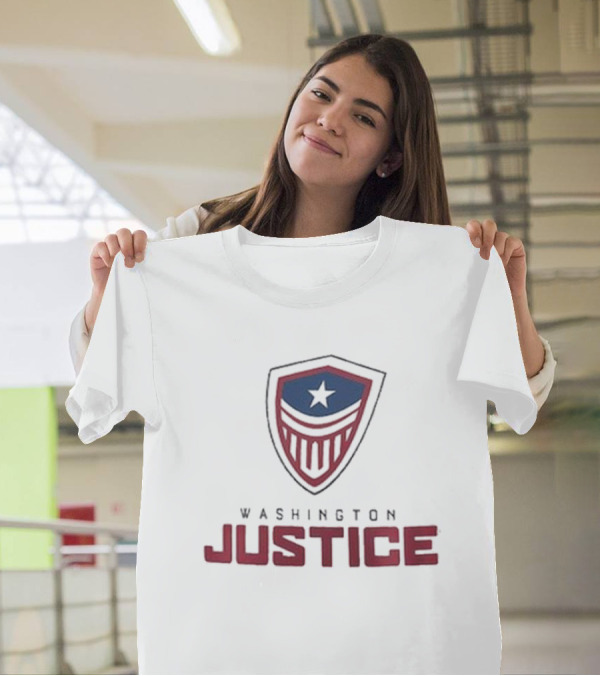 Washington Justice Team Logo Emblem T-Shirt