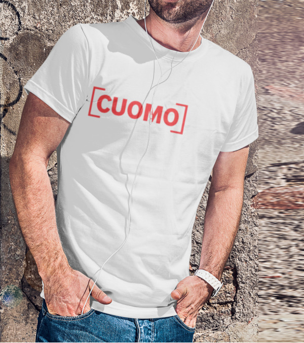 CUOMO NewsNation Red Block T-Shirt