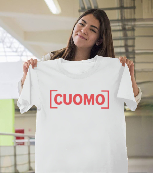 CUOMO NewsNation Red Block T-Shirt