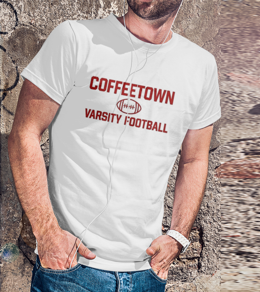 Coffeetown Varsity Football Team T-Shirt