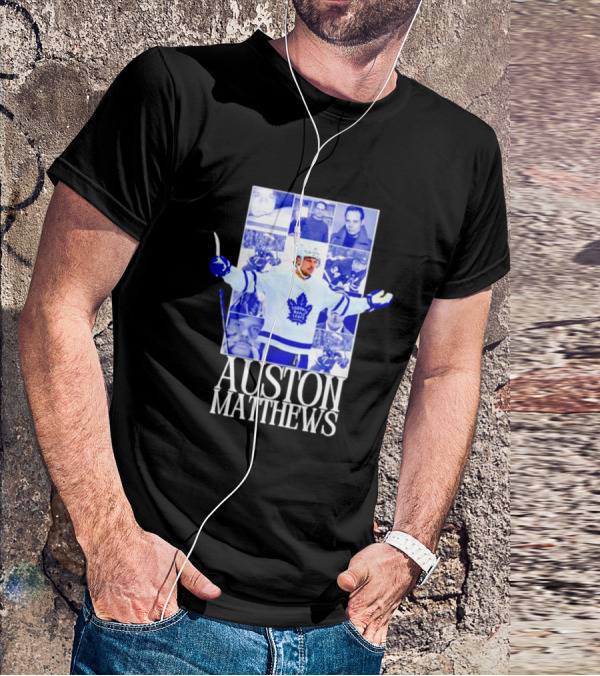 Auston Matthews Toronto Maple Leafs Eras Tour T-Shirt
