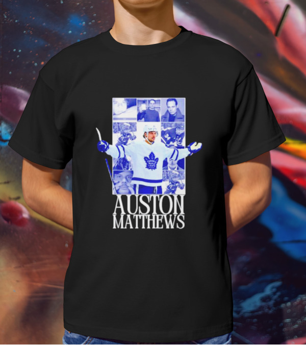 Auston Matthews Toronto Maple Leafs Eras Tour T-Shirt