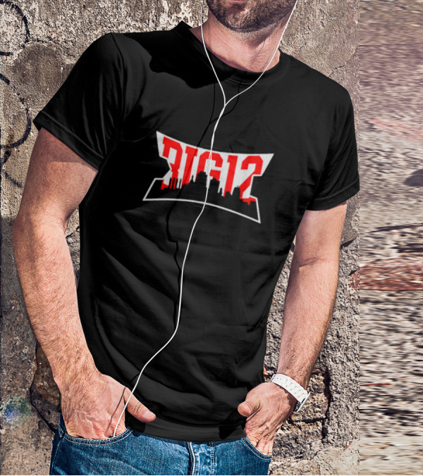 Big 12 Kansas City Skyline Vintage T-Shirt