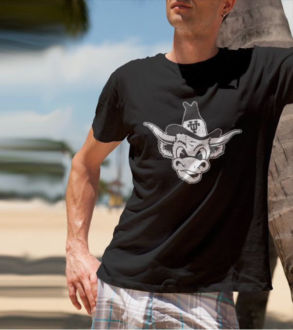 Comfort Wash Texas Orange Vintage Longhorns UT Cowpoke T-Shirt