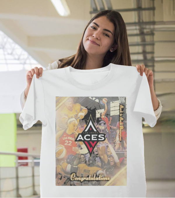 Las Vegas Aces Congratulations Raise The Stakes Basketball T-Shirt