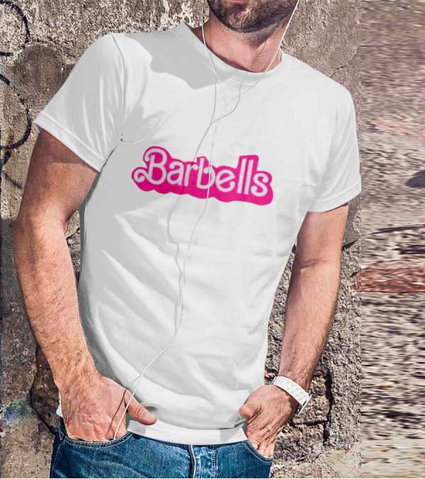Barbells Barbie Vintage Gym Fitness T-Shirt
