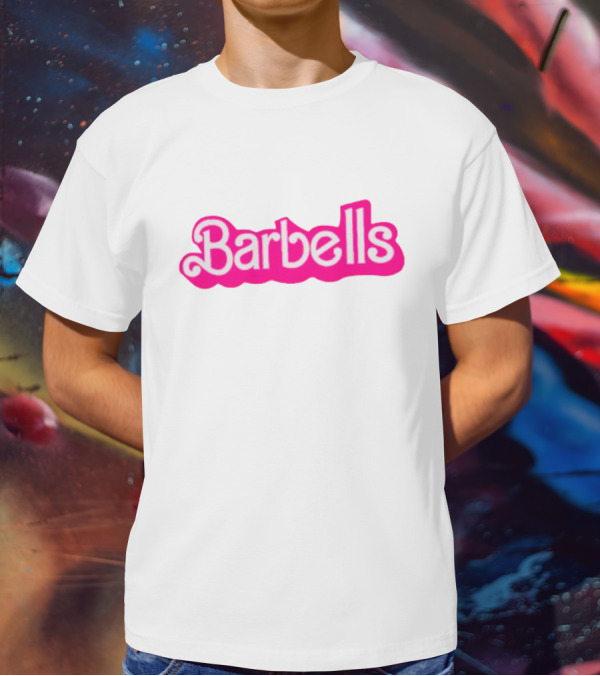 Barbells Barbie Vintage Gym Fitness T-Shirt
