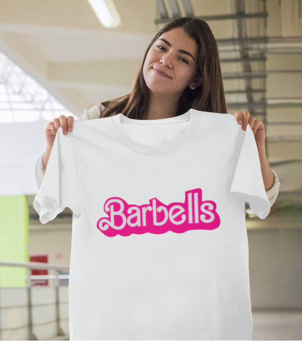 Barbells Barbie Vintage Gym Fitness T-Shirt