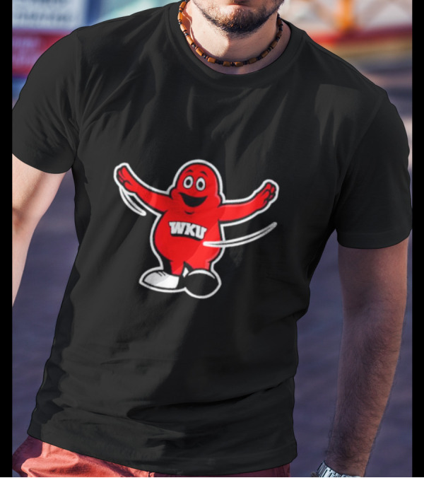 Big Red Crew Defensive Back WKU Mascot T-Shirt