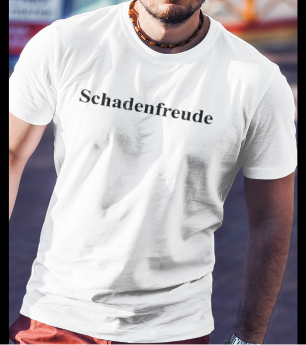Crier Media Merch Schadenfreude T-Shirt