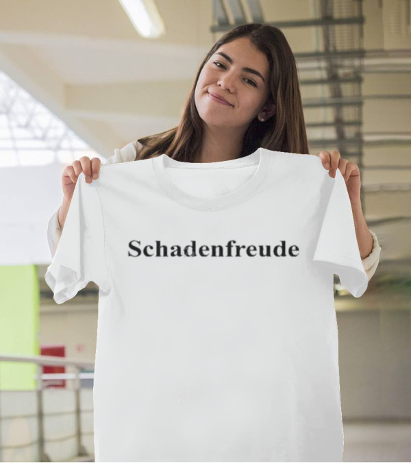 Crier Media Merch Schadenfreude T-Shirt
