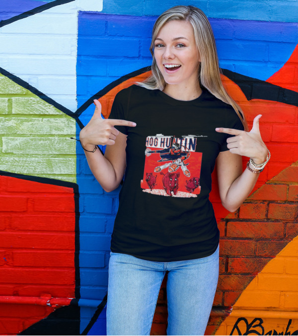 Auburn Tigers Hog Huntin Vs. Arkansas Razorbacks Football Showdown T-Shirt