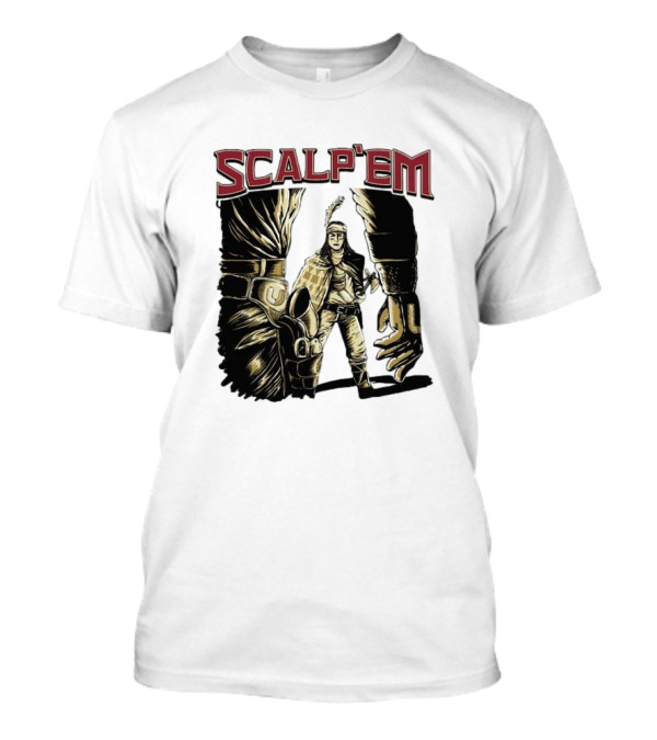 Florida State Seminoles Scalp’em Football Rivalry Showdown T-Shirt