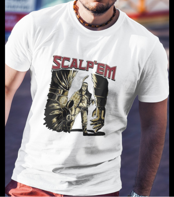 Florida State Seminoles Scalp’em Football Rivalry Showdown T-Shirt