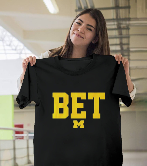 Michigan Football M BET T-Shirt