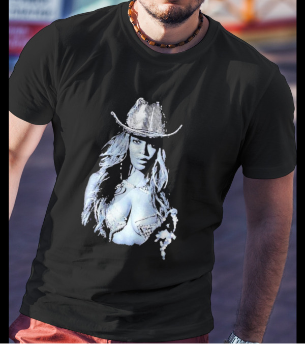Beyonce Renaissance World Tour Cowgirl Hat Glamorous T-Shirt