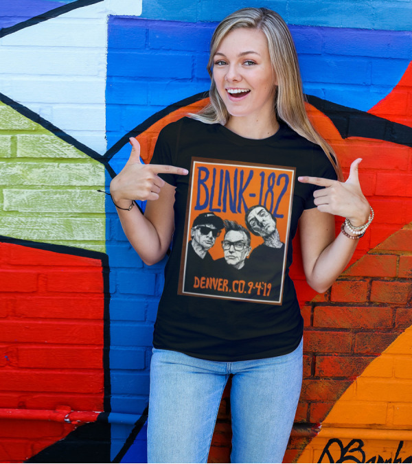 BLINK-182 Denver CO 9-4-19 T-Shirt