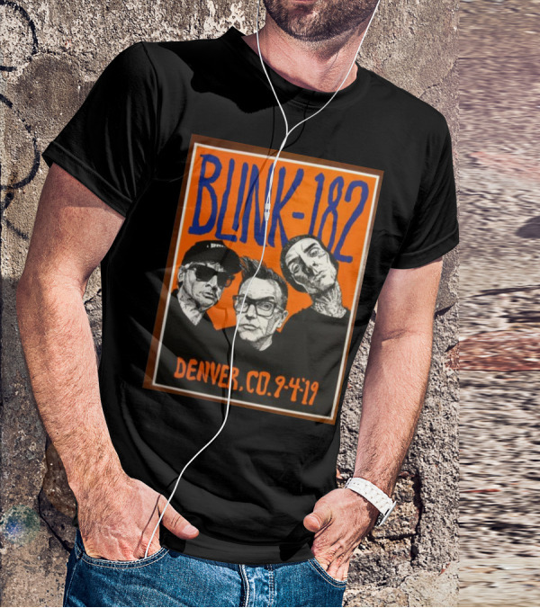 BLINK-182 Denver CO 9-4-19 T-Shirt