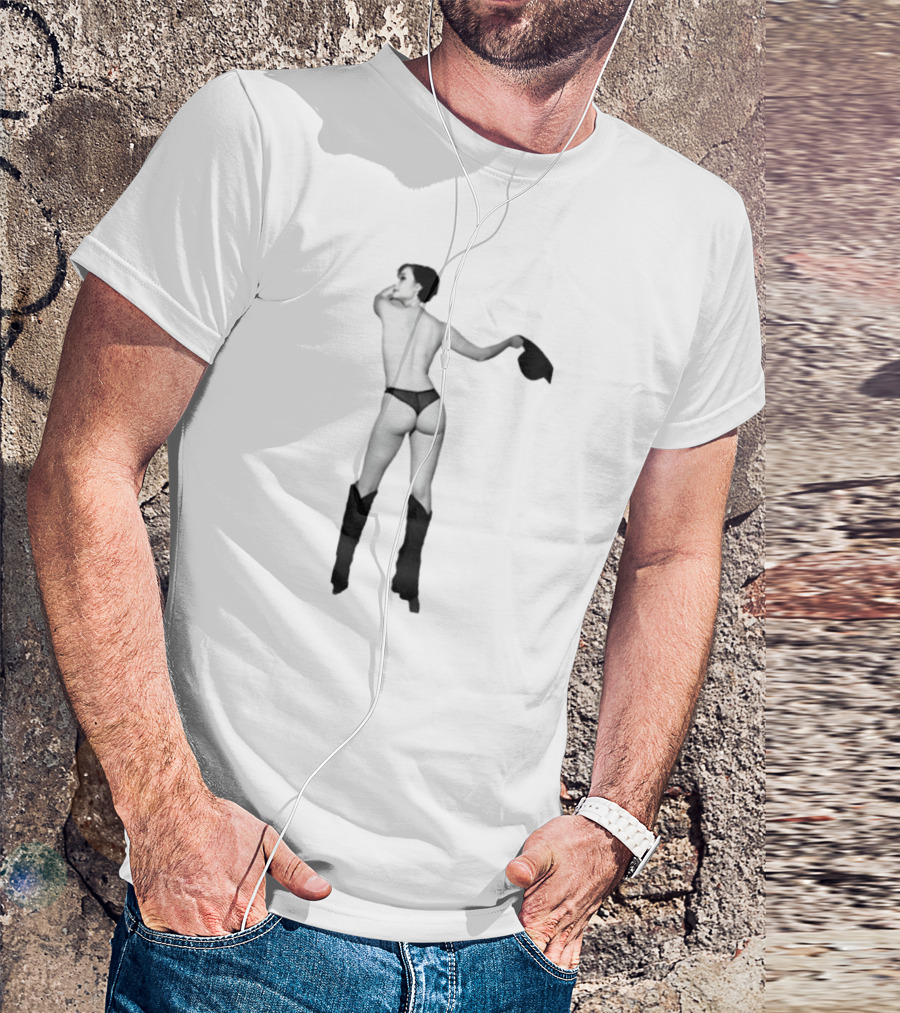 Harli Cowboy Boots Photographic T-Shirt