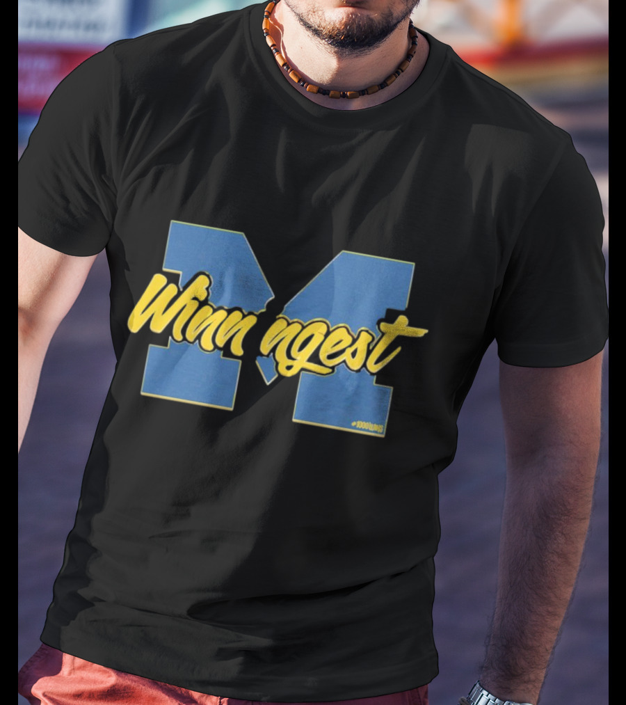 Michigan Wolverines Winningest Block M T-Shirt
