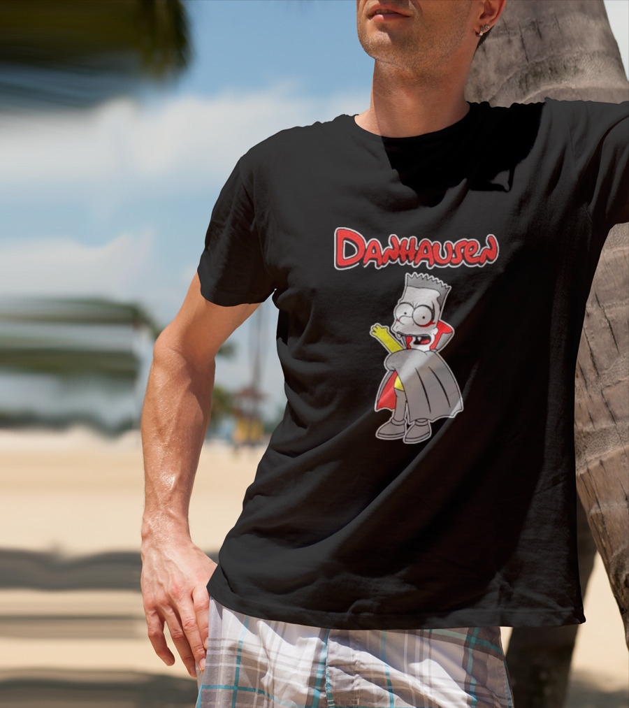 Danhausen Bootleghausen Cartoon Homage Character Mashup T-Shirt