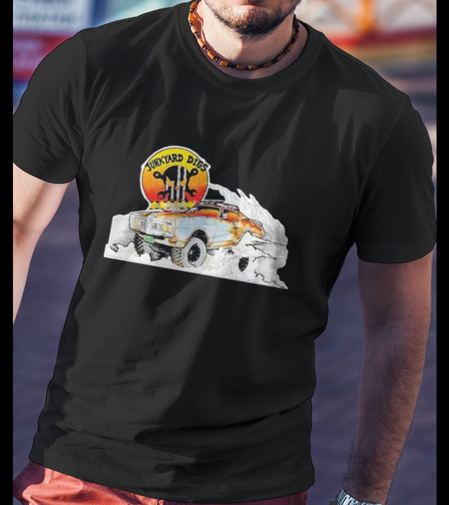 Junkyard Digs Explosive 1968 Lemans Adventure T-Shirt