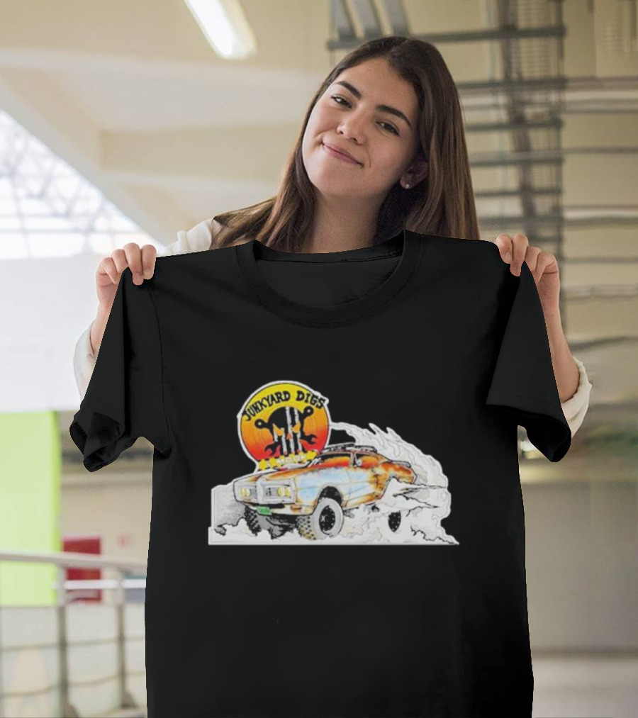 Junkyard Digs Explosive 1968 Lemans Adventure T-Shirt