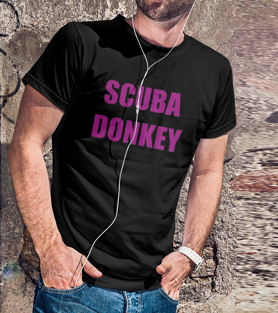 Scuba Donkey Adam Mcintyre T-Shirt