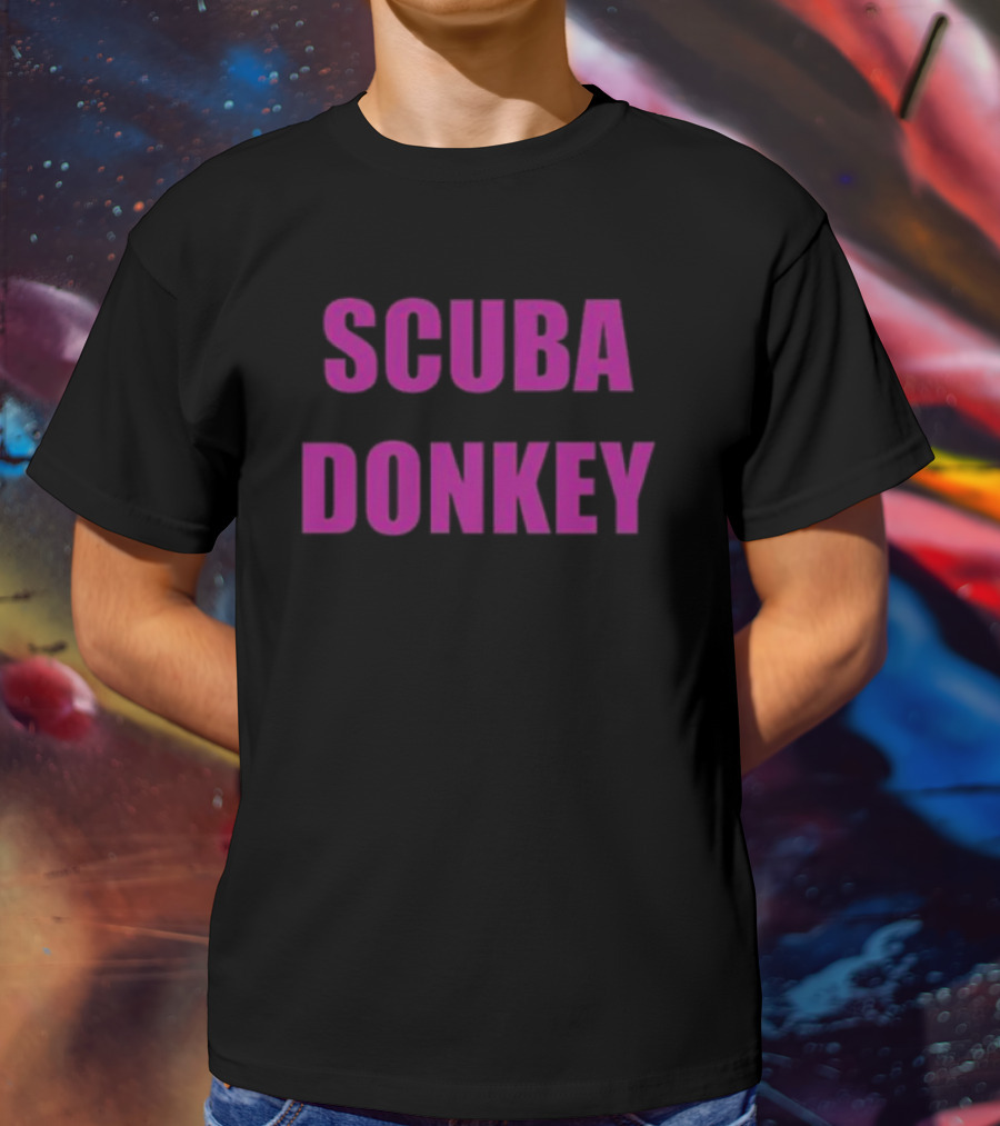 Scuba Donkey Adam Mcintyre T-Shirt