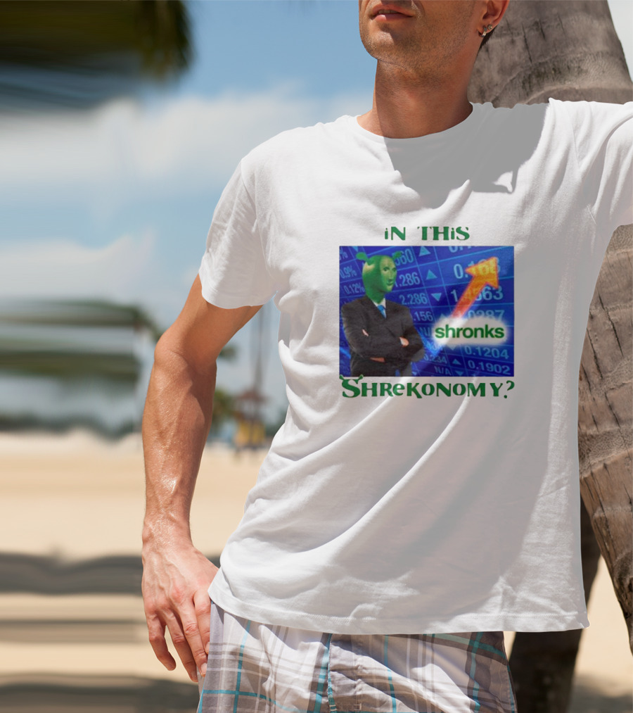 In This Shrekonomy Shronks Stock Market T-Shirt
