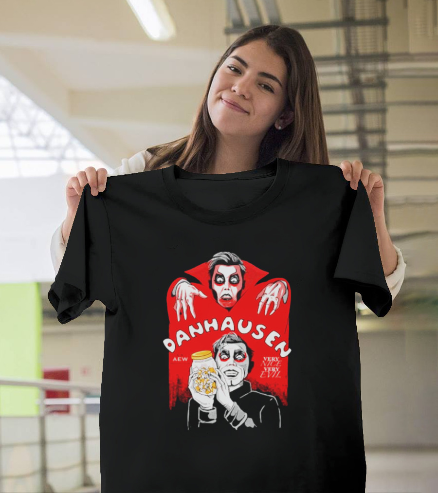 AEW Danhausen Very Nice Very Evil Faust T-Shirt