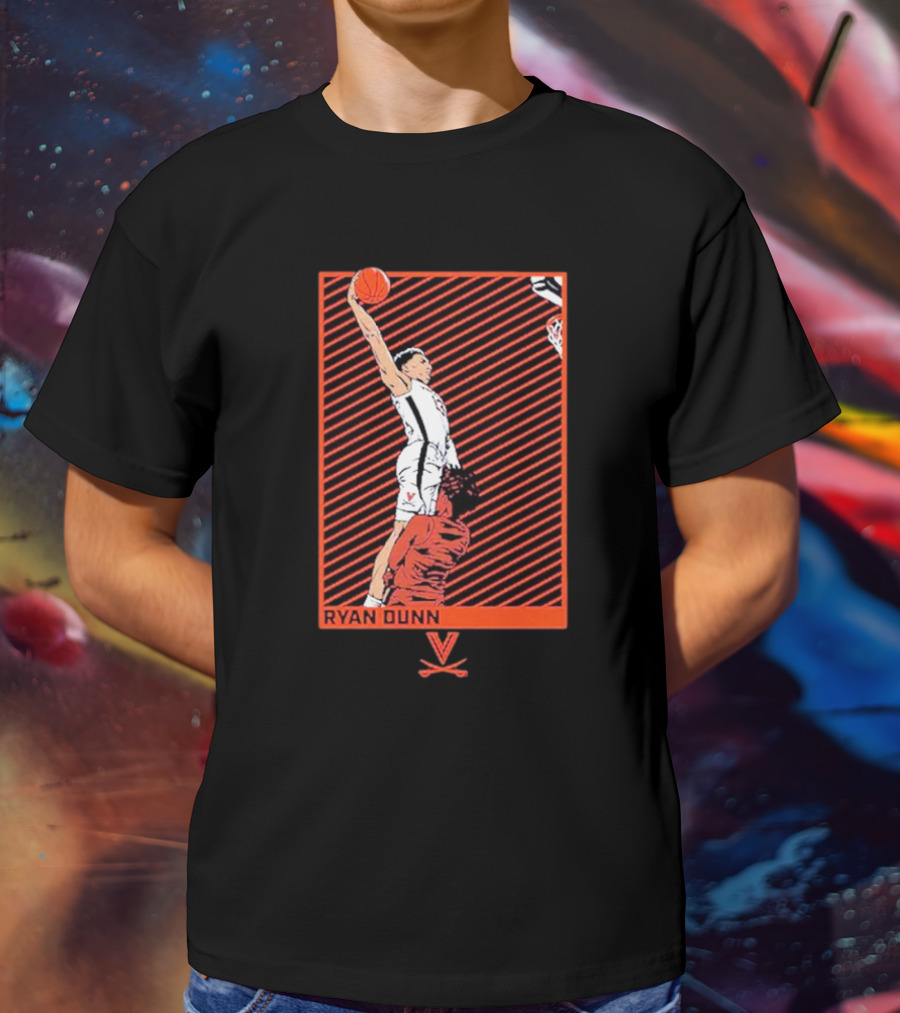 Ryan Dunn UVA Basketball Dunk T-Shirt