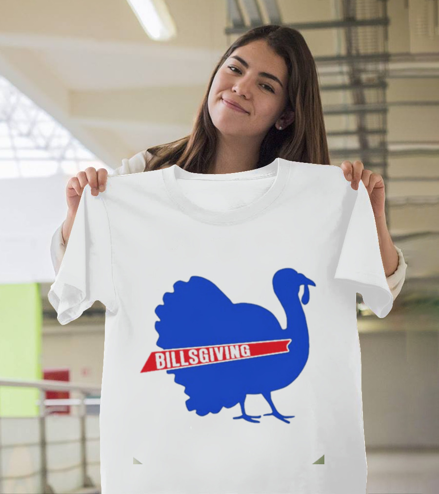 Buffalo Bills Thanksgiving Turkey Billsgiving T-Shirt