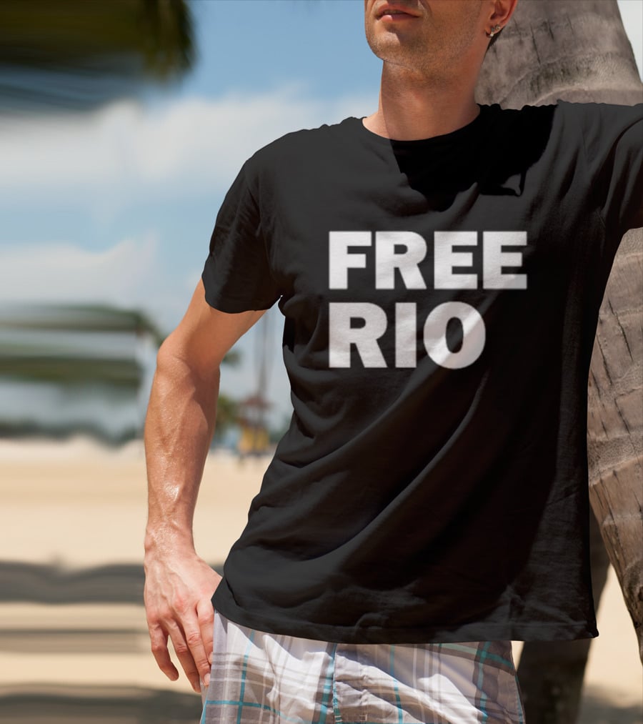 FREE RIO Movement Campaign Support T-Shirt