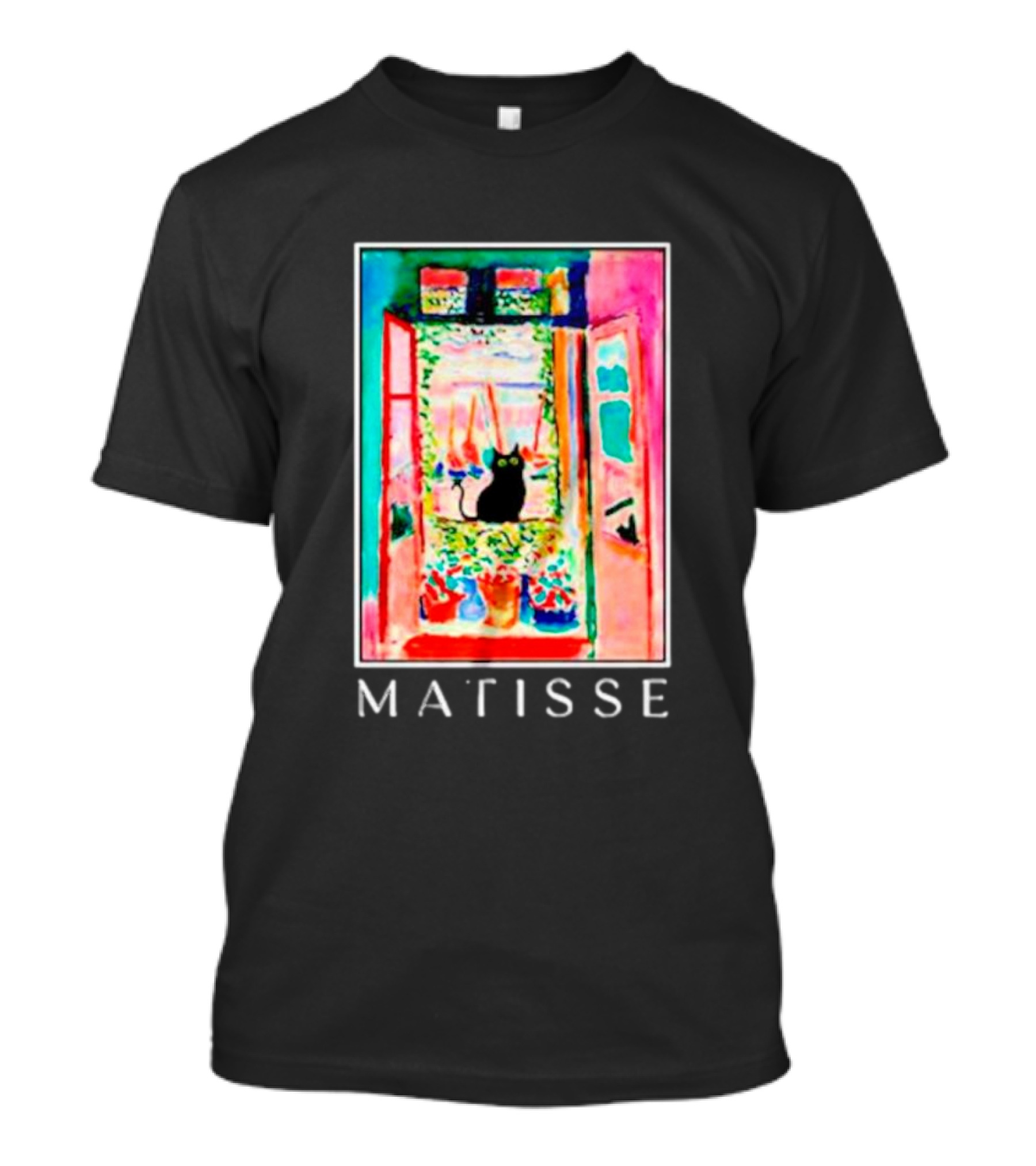 Matisse Open Window With Cat T-Shirt