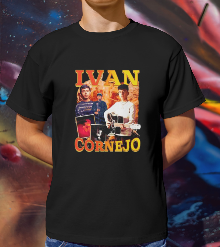 Ivan Cornejo Vintage Music Collage T-Shirt