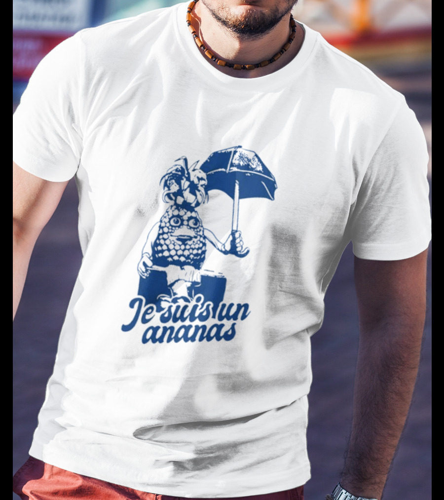 Je Suis Un Ananas Avec Parapluie Et Personnage Humoristique T-Shirt