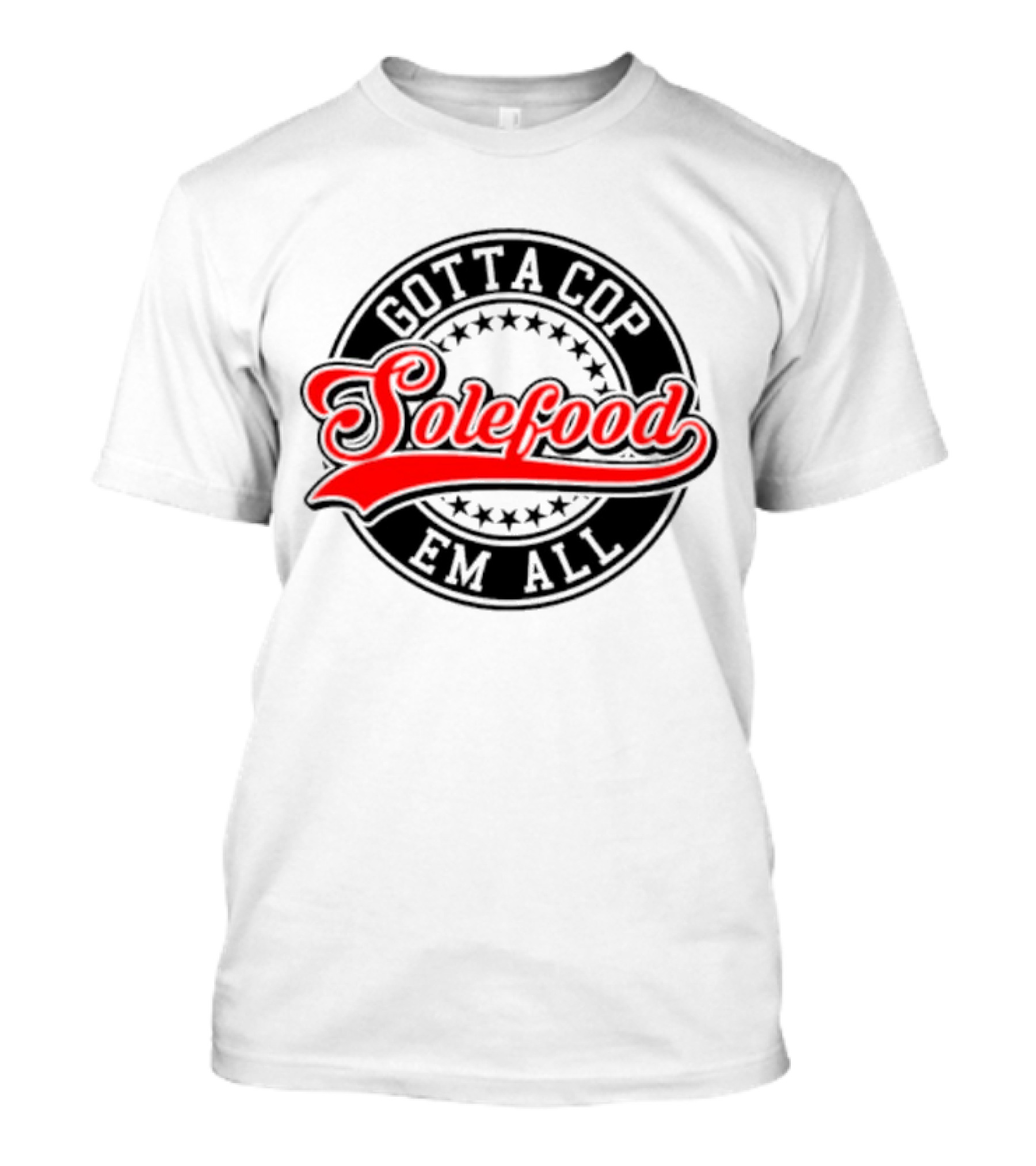 Solefood Gotta Cop Em All Badge T-Shirt